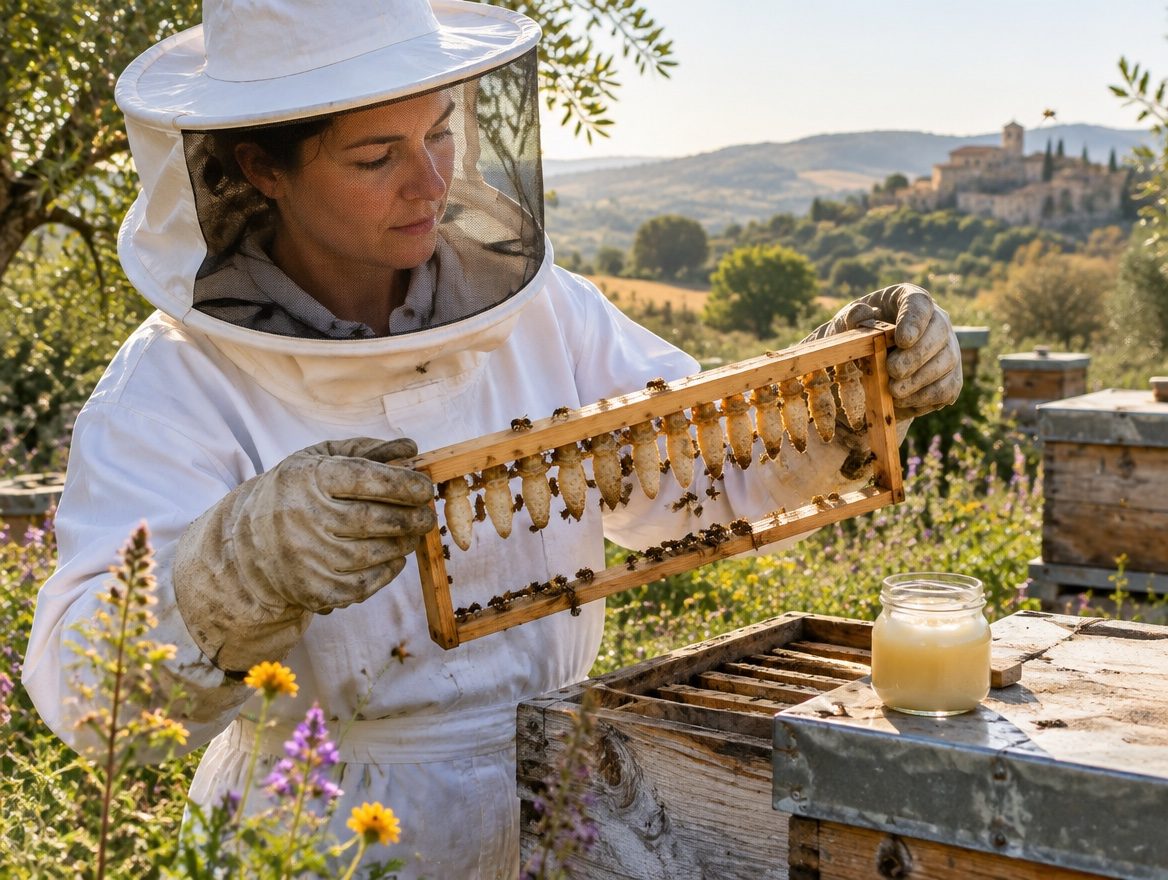 Apiculteur; Production de la gelée royale